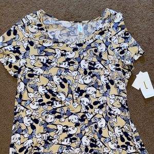 Mickey Mouse yellow shirt
